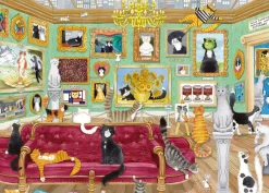 Gibsons - Night at the Meowseum - 1000 Piece Jigsaw Puzzle Best