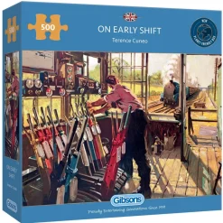 Gibsons - On Early Shift - 500 Piece Jigsaw Puzzle Fashion