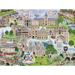 Gibsons - Oxford - 1000 Piece Jigsaw Puzzle Hot