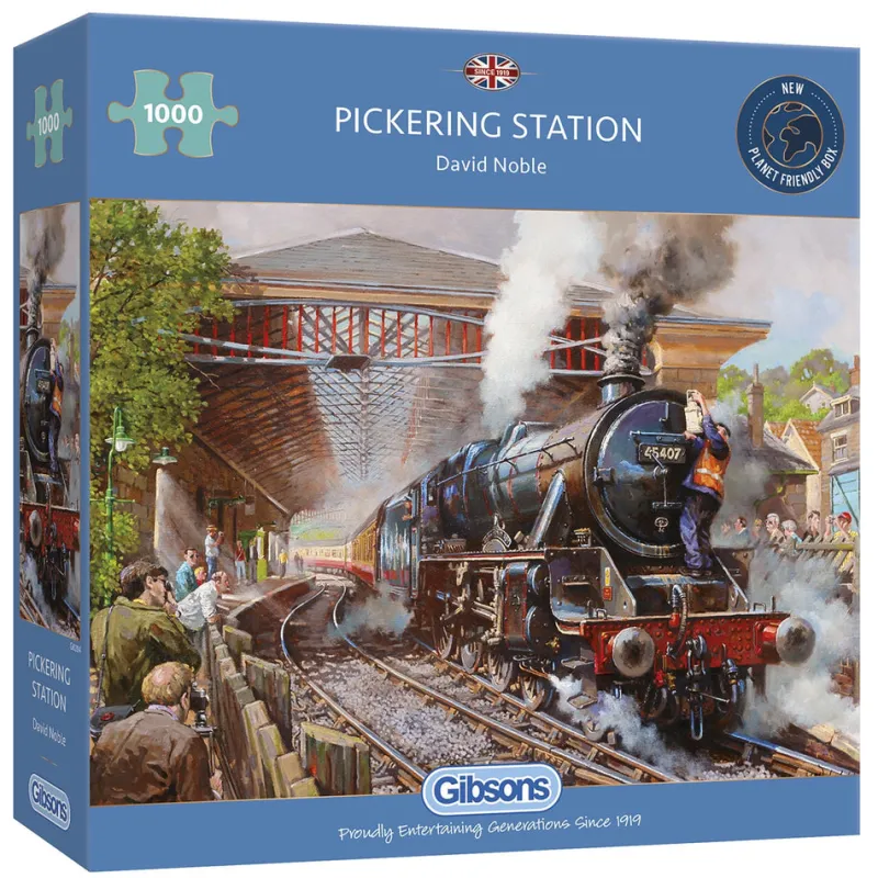 Gibsons - Pickering Station - 1000 Piece Jigsaw Puzzle Best