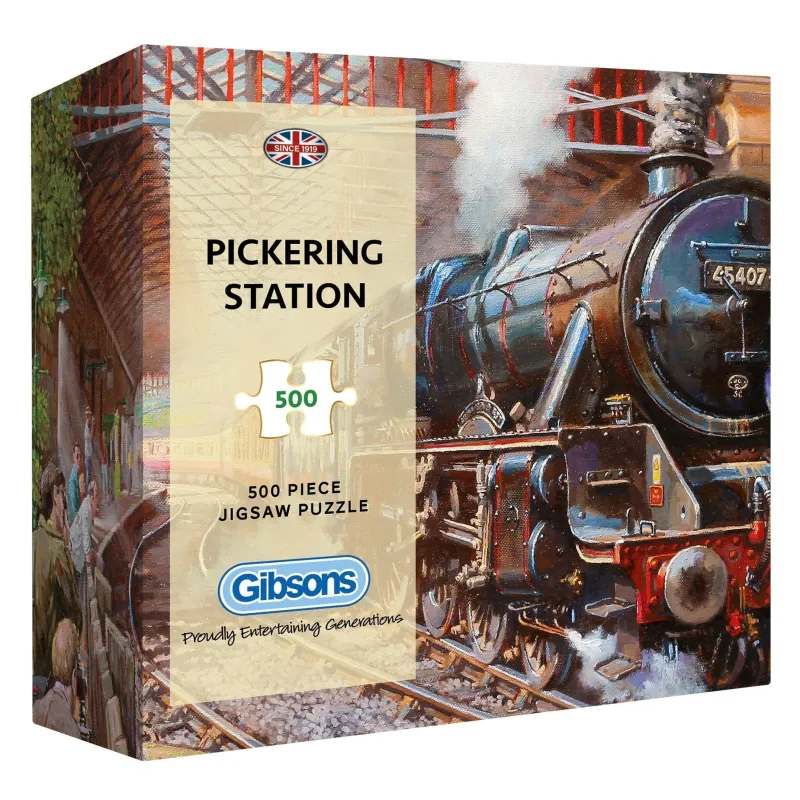 Gibsons - Pickering Station - 500 Piece Jigsaw Puzzle Sale