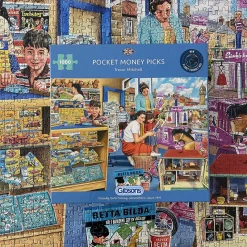 Gibsons - Pocket Money Picks - 1000 Piece Jigsaw Puzzle Fashion