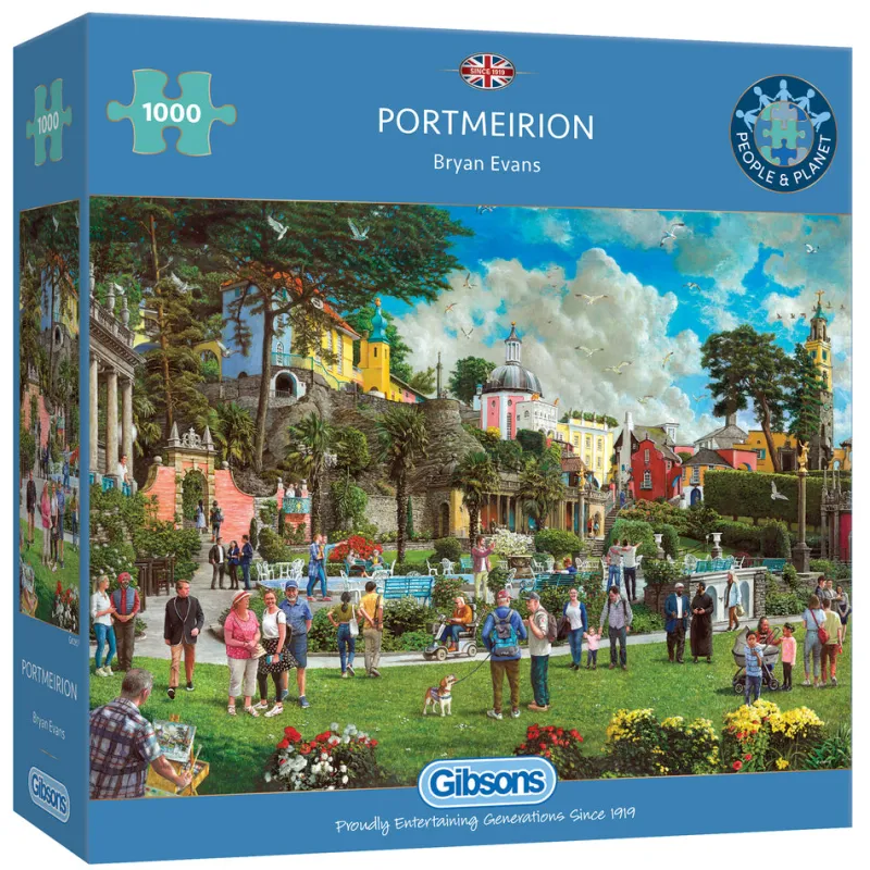 Gibsons - Portmeirion - 1000 Piece Jigsaw Puzzle Fashion
