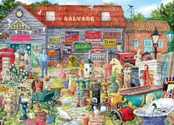 Gibsons - Pots & Penny Farthings - 1000 Piece Jigsaw Puzzle Online
