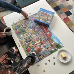 Gibsons - Pots & Penny Farthings - 1000 Piece Jigsaw Puzzle Online