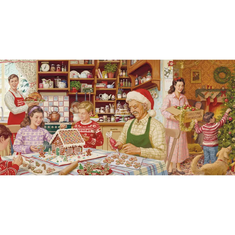Gibsons - Preparing for the Big Day - 636 Piece Jigsaw Puzzle Best