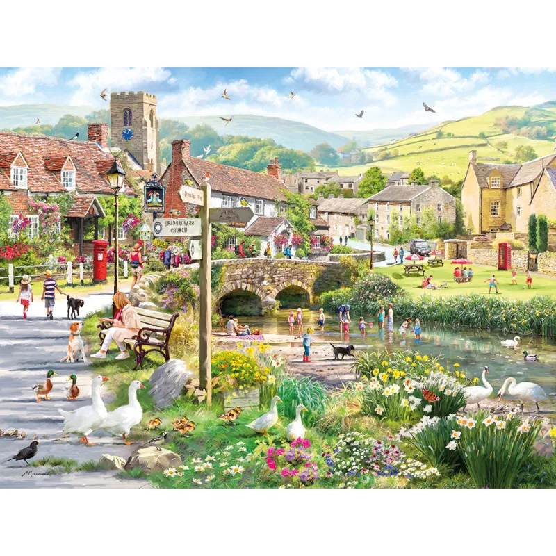 Gibsons - Puddle Ducks & Paddling - 1000 Piece Jigsaw Puzzle Sale