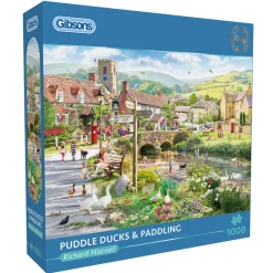 Gibsons - Puddle Ducks & Paddling - 1000 Piece Jigsaw Puzzle Sale