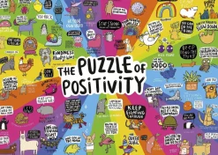 Gibsons - Puzzle of Positivity - 1000 Piece Jigsaw Puzzle Clearance