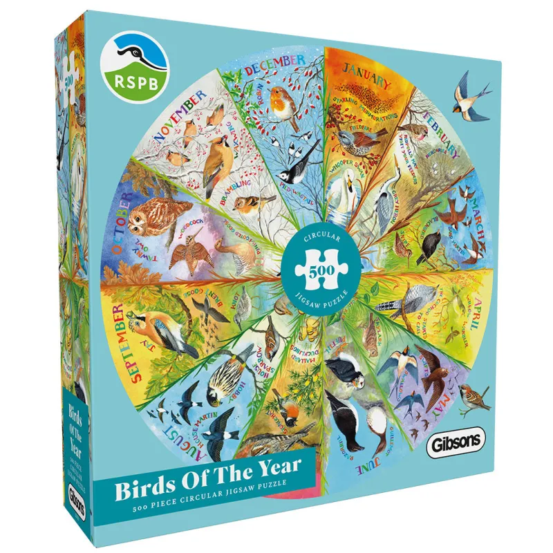Gibsons - RHS: Birds of the Year - 500 Piece Jigsaw Puzzle Discount