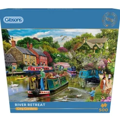 Gibsons - River Retreat - 500 Pieces Clearance