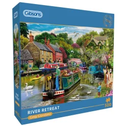 Gibsons - River Retreat - 500 Pieces Clearance