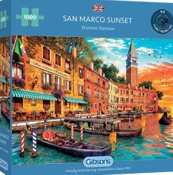 Gibsons - San Marco Sunset - 1000 Piece Jigsaw Puzzle Sale