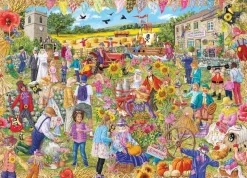 Gibsons - Scarecrow Festival - 1000 Piece Jigsaw Puzzle Clearance