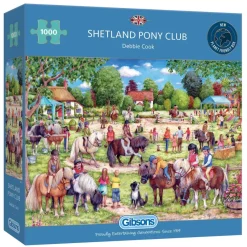 Gibsons - Shetland Pony Club - 1000 Piece Jigsaw Puzzle Best