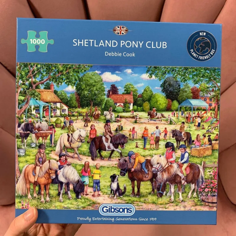 Gibsons - Shetland Pony Club - 1000 Piece Jigsaw Puzzle Best