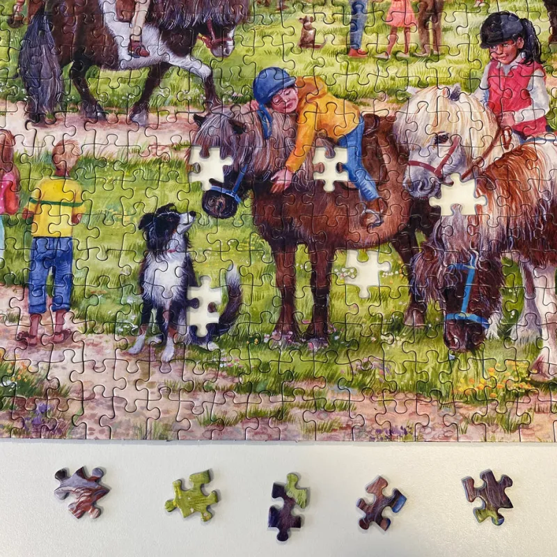 Gibsons - Shetland Pony Club - 1000 Piece Jigsaw Puzzle Best