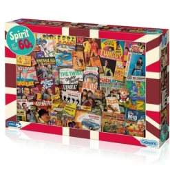 Gibsons - Spirit of the 60s - 1000 Piece Jigsaw Puzzle Best