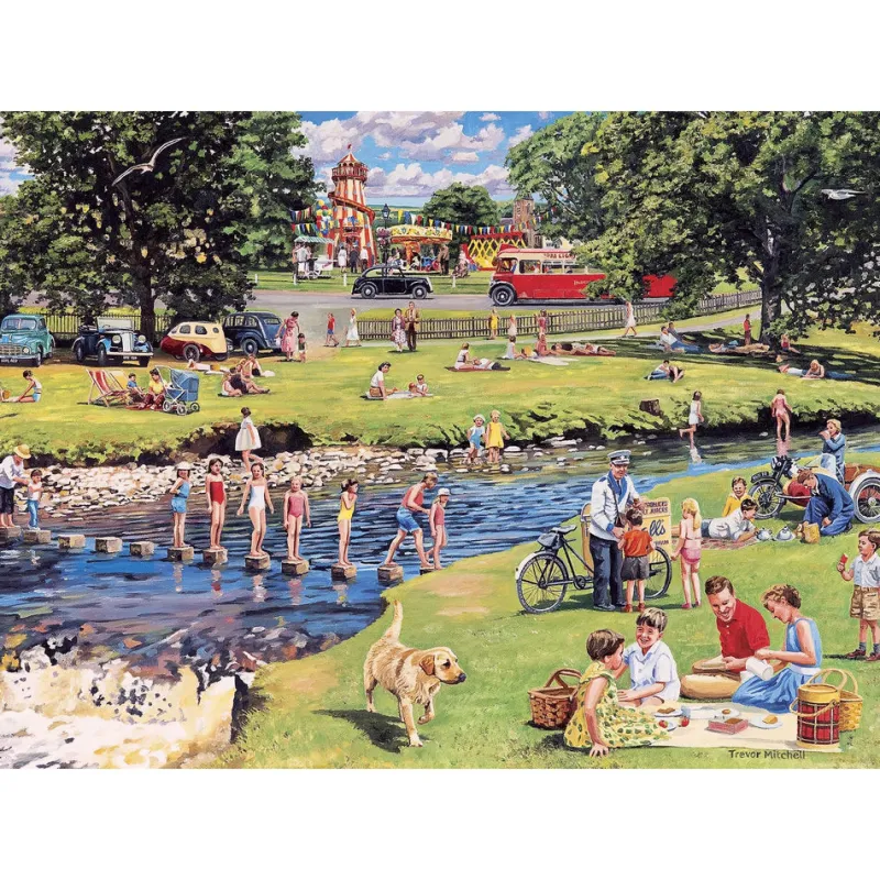 Gibsons - Stop Me & Buy One - 4 x 500 Piece Jigsaw Puzzles Best