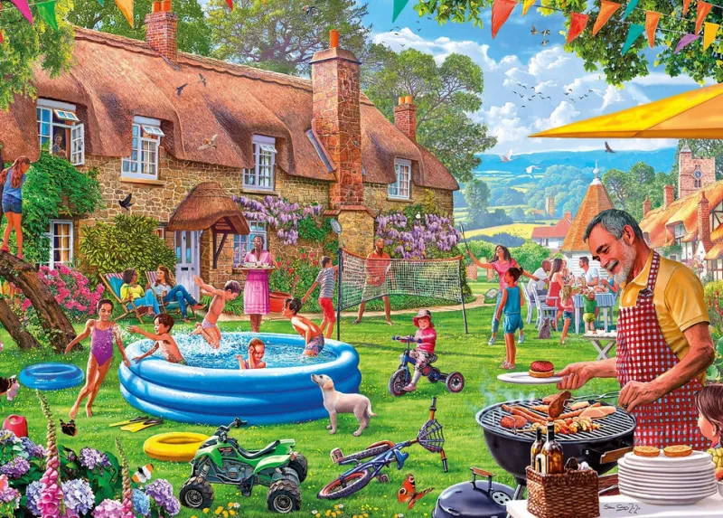 Gibsons - Summer Days - 1000 Piece Jigsaw Puzzle Best