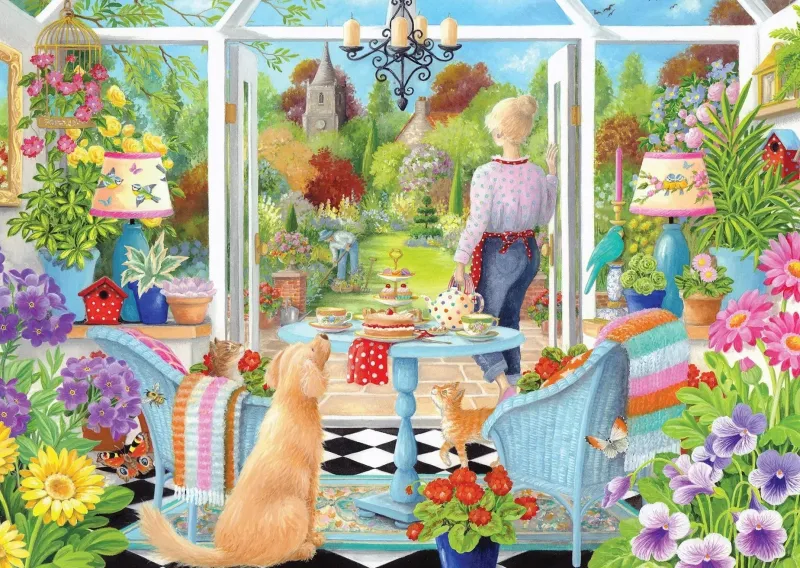 Gibsons - Summer Reflections - 1000 Piece Jigsaw Puzzle Discount