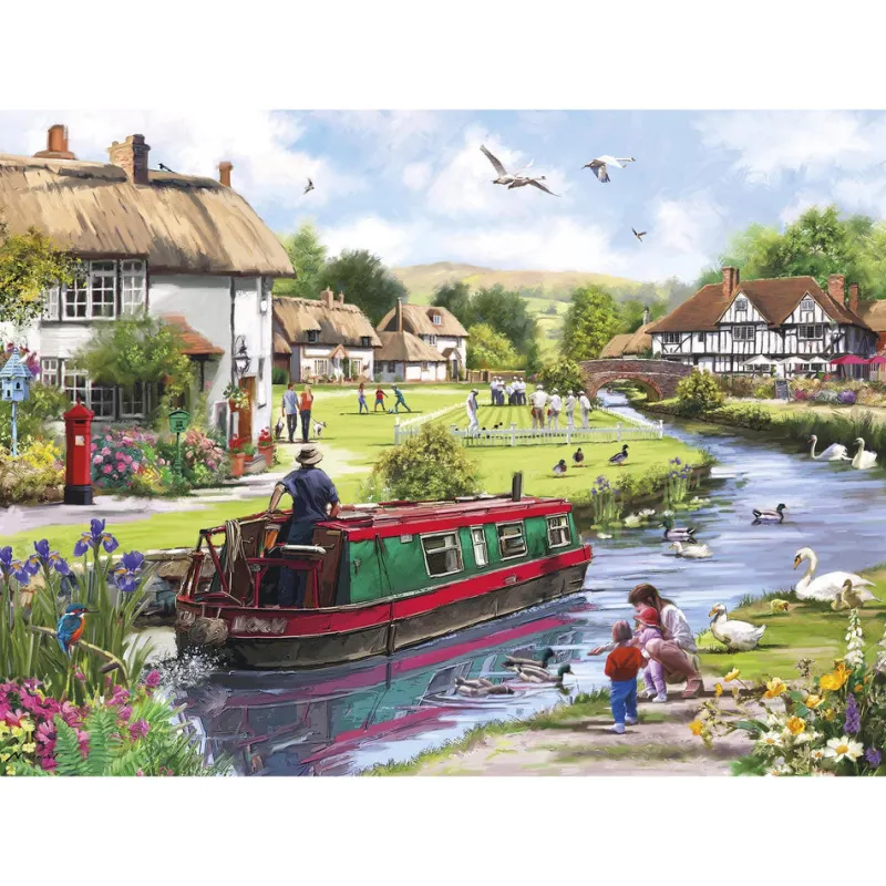 Gibsons - Swanning Along - 1000 Piece Jigsaw Puzzle Best