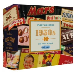 Gibsons - Sweet Memories of the 1950s - 500 Piece Jigsaw Puzzle Sale