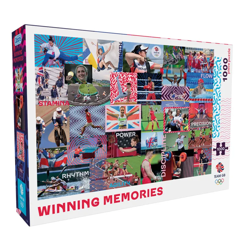 Gibsons - Team GB: Winning Memories - 1000 Piece Jigsaw Puzzle Outlet