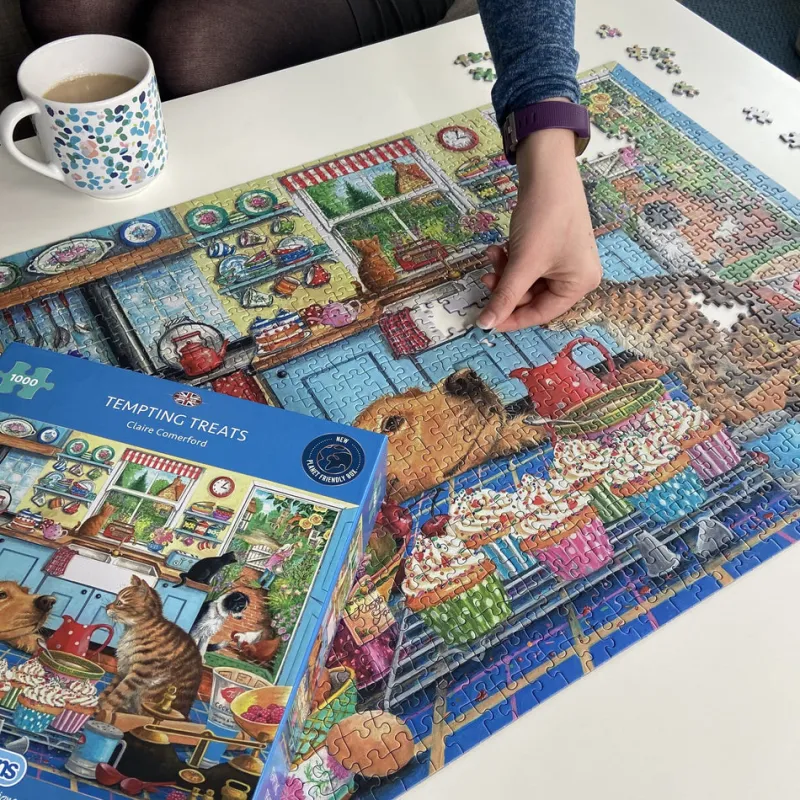 Gibsons - Tempting Treats - 1000 Piece Jigsaw Puzzle Sale