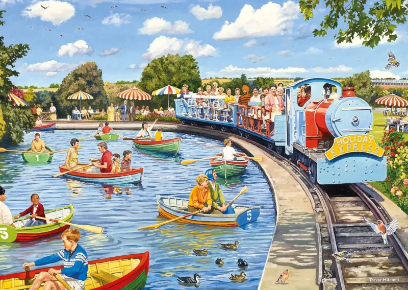 Gibsons - The Boating Lake - 1000 Piece Jigsaw Puzzle Sale