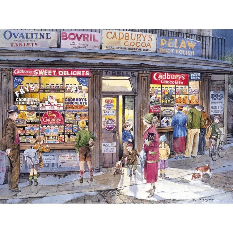 Gibsons - The Corner Shop - 500 Piece Jigsaw Puzzle Best
