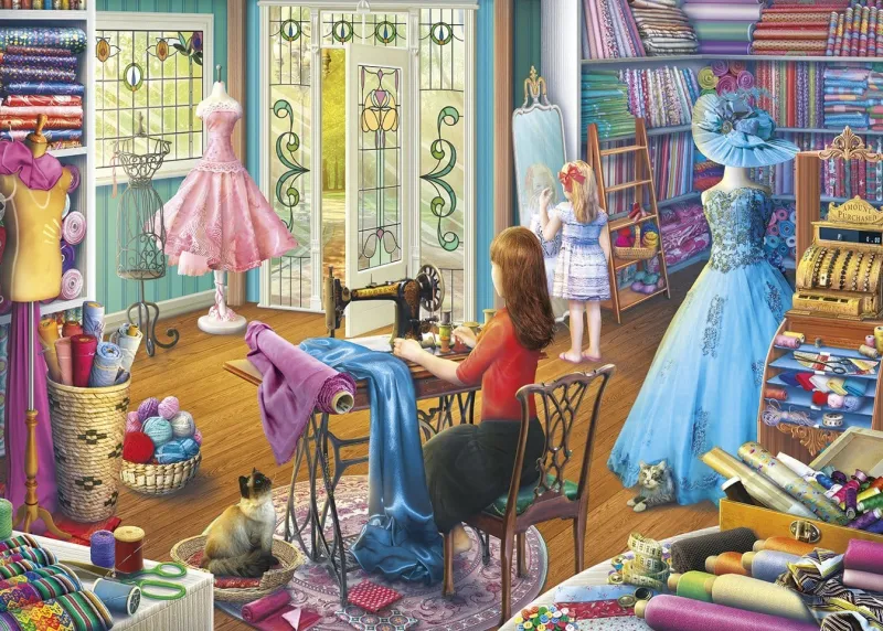 Gibsons - The Dressmaker's Daughter - 500 XL Piece Jigsaw Puzzle Discount