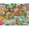 Gibsons - The Japanese Garden - 1000 Piece Jigsaw Puzzle Outlet