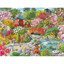 Gibsons - The Japanese Garden - 1000 Piece Jigsaw Puzzle Outlet