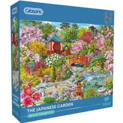 Gibsons - The Japanese Garden - 1000 Piece Jigsaw Puzzle Outlet