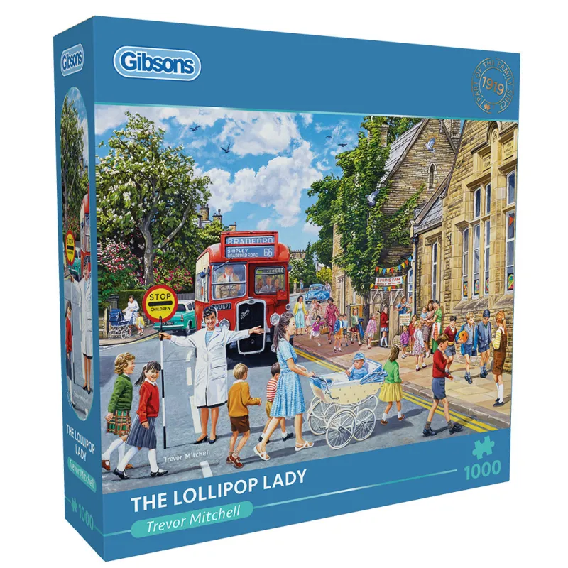 Gibsons - The Lollipop Lady - 1000 Piece Jigsaw Puzzle Outlet