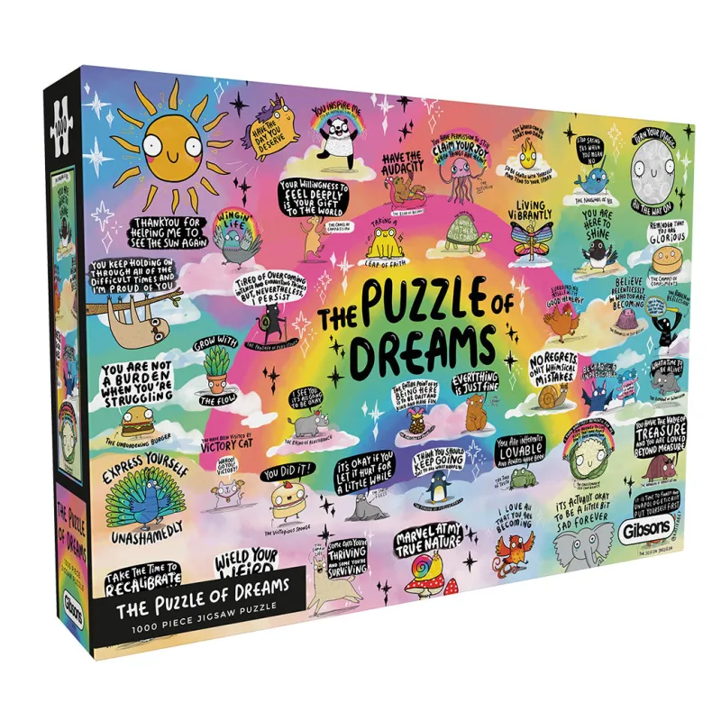 Gibsons - The Puzzle of Dreams - 1000 Piece Jigsaw Puzzle Outlet