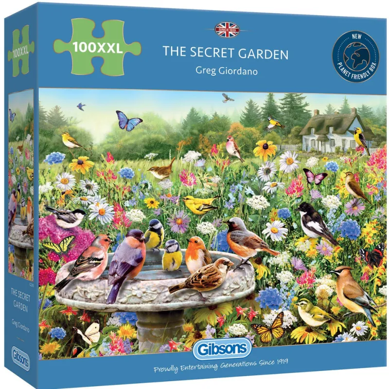 Gibsons - The Secret Garden - 100 Piece Jigsaw Puzzle Best