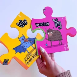 Gibsons - The Unusual Alphabet - 24 Extra Large Piece Jigsaw Puzzle Hot