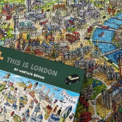 Gibsons - This is London - 500 Piece Jigsaw Puzzle Fashion