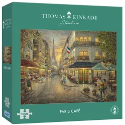Gibsons - Thomas Kinkade: Paris Café - 1000 Piece Jigsaw Puzzle Online