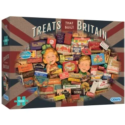 Gibsons - Treats That Built Britain - 1000 Piece Jigsaw Puzzle Sale