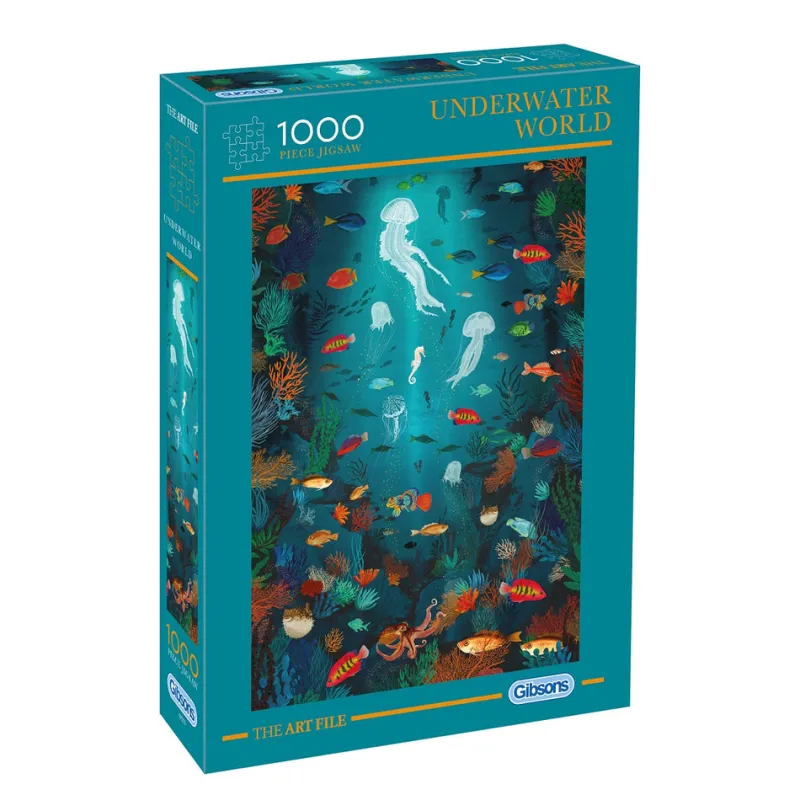 Gibsons - Underwater World - 1000 Piece Jigsaw Puzzle Fashion