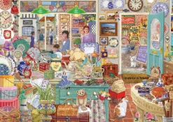 Gibsons - Verity's Vintage Shop - 2000 Piece Jigsaw Puzzle Fashion