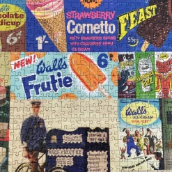 Gibsons - Vintage Wall's - 1000 Piece Jigsaw Puzzle Outlet