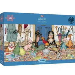 Gibsons - Walkies - 636 Piece Jigsaw Puzzle Discount