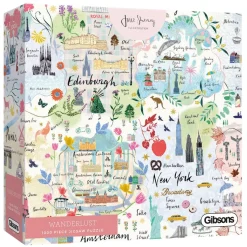 Gibsons - Wanderlust - 1000 Piece Jigsaw Puzzle Hot