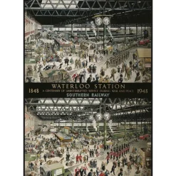 Gibsons - Waterloo Station - 1000 Piece Jigsaw Puzzle Discount