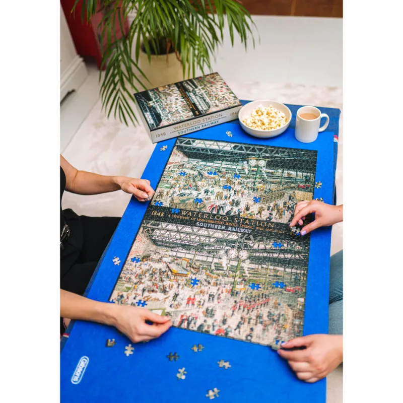 Gibsons - Waterloo Station - 1000 Piece Jigsaw Puzzle Discount