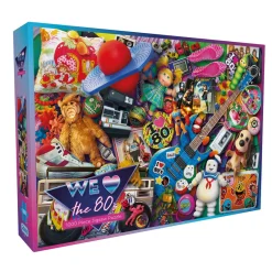 Gibsons - We Love the 80s - 1000 Piece Jigsaw Puzzle Fashion